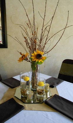 Sunflower on the Table